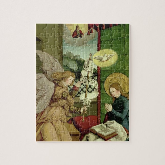 Puzzle L'annonce (huile sur le panneau) (Vertical)