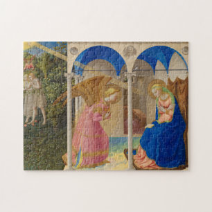 Puzzle L'Annonciation, 1426 par Fra Angelico