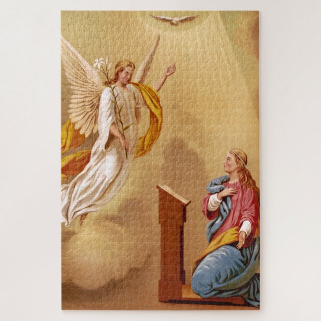 Puzzle L'Annonciation de la Vierge Marie (Vertical)