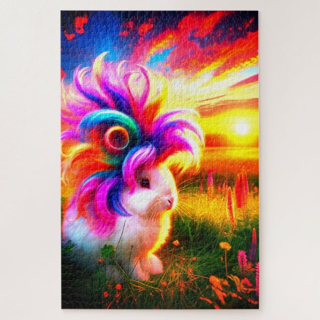 Puzzle Lapin (Vertical)