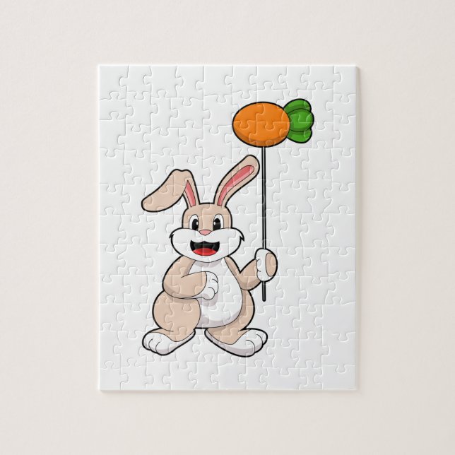 Puzzle Lapin avec carotte comme ballon.PNG (Vertical)