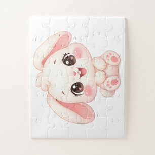 Puzzle Lapin bébé endormi