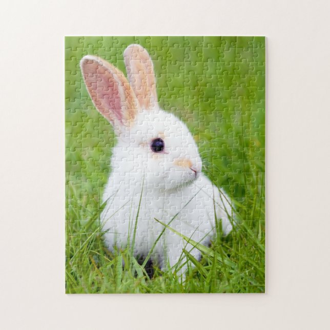 Puzzle Lapin blanc (Vertical)