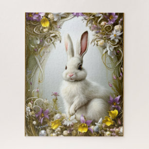 Puzzle Lapin blanc