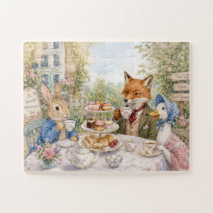 Puzzle Lapin Classique Renard & Canard