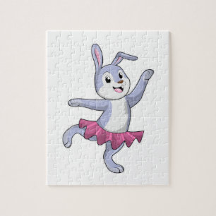 Puzzle Lapin comme Ballerina au Ballet