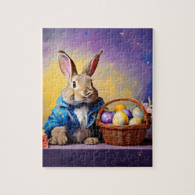 Puzzle Lapin de Pâques (Vertical)