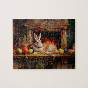 Puzzle Lapin de Pâques Coloré oeufs de Pâques