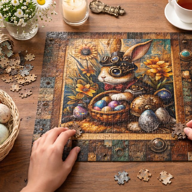 Puzzle Lapin de Pâques de Steampunk (Créateur téléchargé)