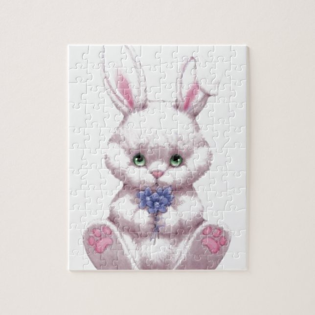 Puzzle Lapin de Pâques innocent (Vertical)