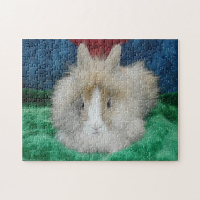 Puzzle Lapin Lapin Lapin Lionhead Fluffy (Horizontal)