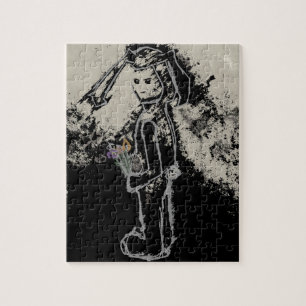 Puzzle lapin sinistre