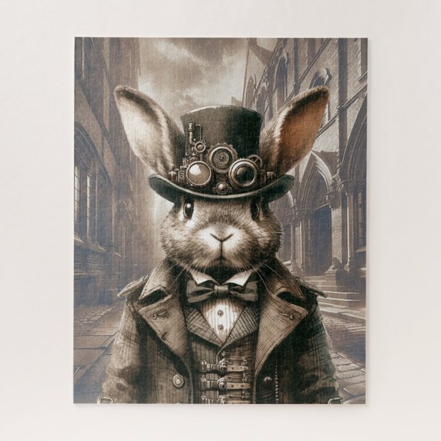 Puzzle Lapin Steampunk (Vertical)