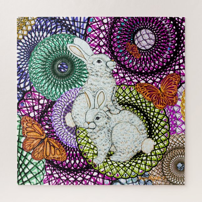 Puzzle Lapins Abondants (Vertical)