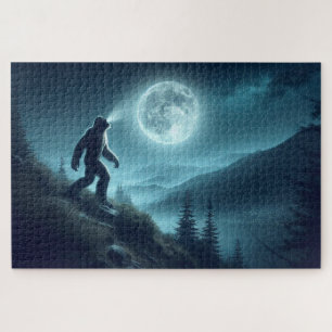 Puzzle L'appel solitaire de Bigfoot, mystérieuse scène de