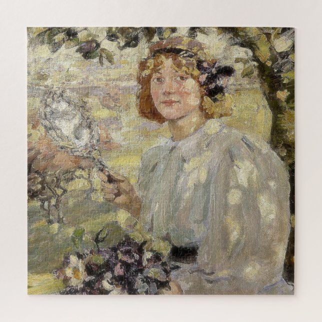 Puzzle L'arbre aux pommes (par Bessie MacNicol) (Vertical)