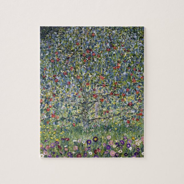 Puzzle L'arbre aux pommes (par Gustav Klimt) (Vertical)