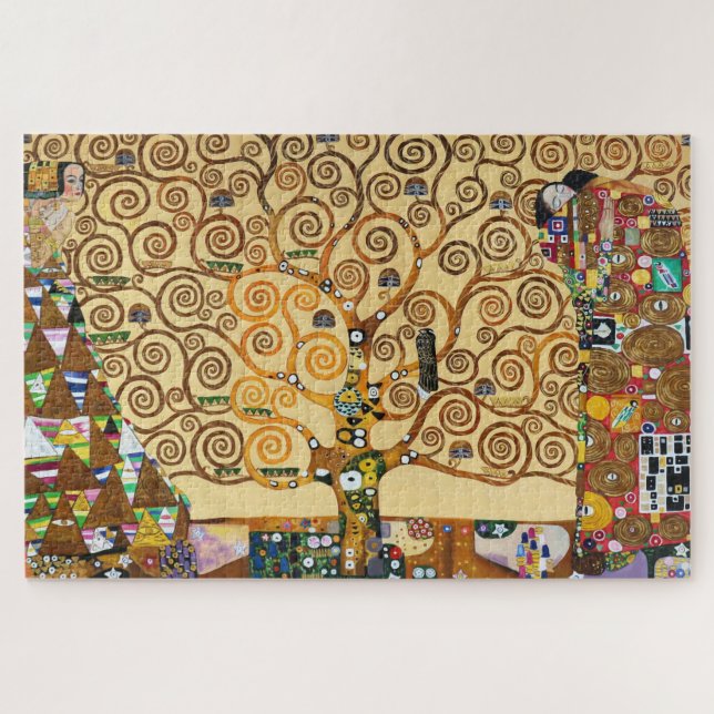 Puzzle L'arbre de vie | Gustav Klimt | (Horizontal)