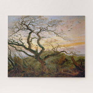 Puzzle L'arbre des corbeaux (par Caspar David Friedrich)