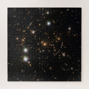 Puzzle L'Arc Sunburst Dans Un Gros Cluster Galaxy
