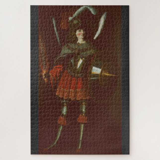 Puzzle L'Archange Michel par Francisco de Zurbarán (Vertical)