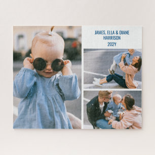 Puzzle Large Family Photo Collage 16" x 20" (520 Pieces)