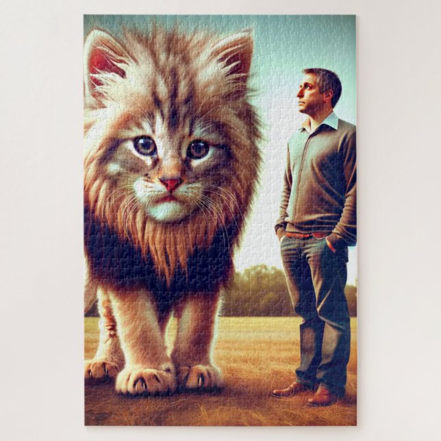 Puzzle Large Kitten (Vertical)