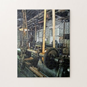 Puzzle Large Lathe in Machine Shop