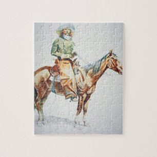 Puzzle L'Arizona Cowboy, 1901 (crayon sur le papier)