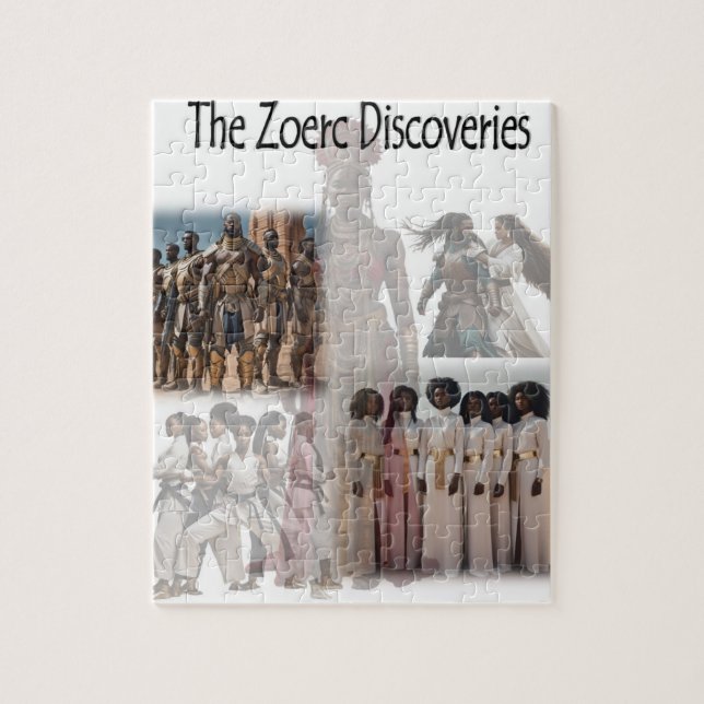 Puzzle L'art de couverture de découverte Zoerc (Vertical)