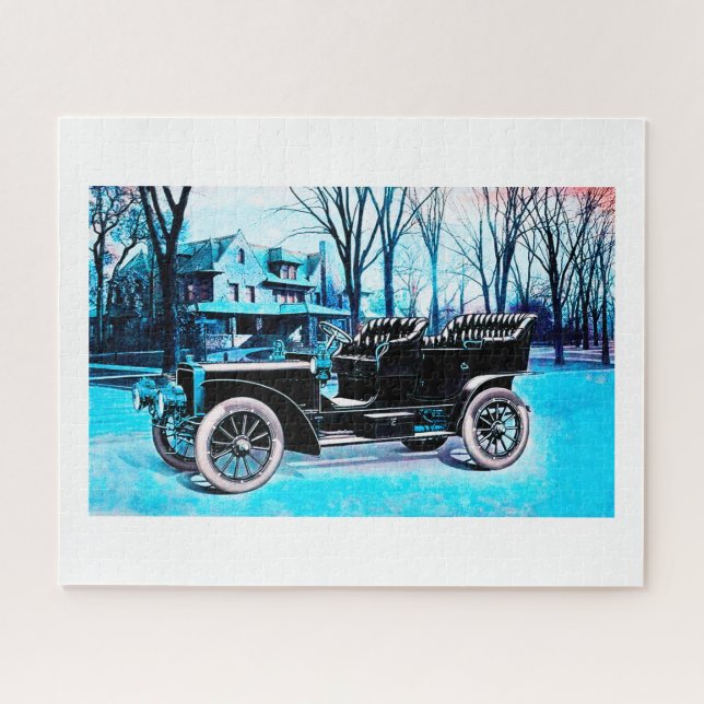 Puzzle L'art de la voiture (Horizontal)