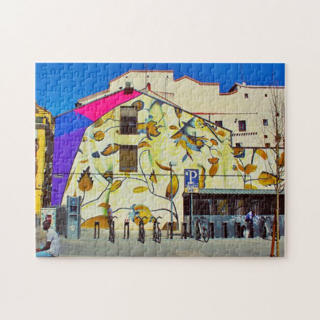 Puzzle L'art de rue de Madrid. (Horizontal)