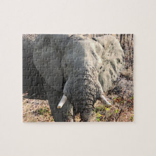 Puzzle L'art des animaux sauvages éléphants