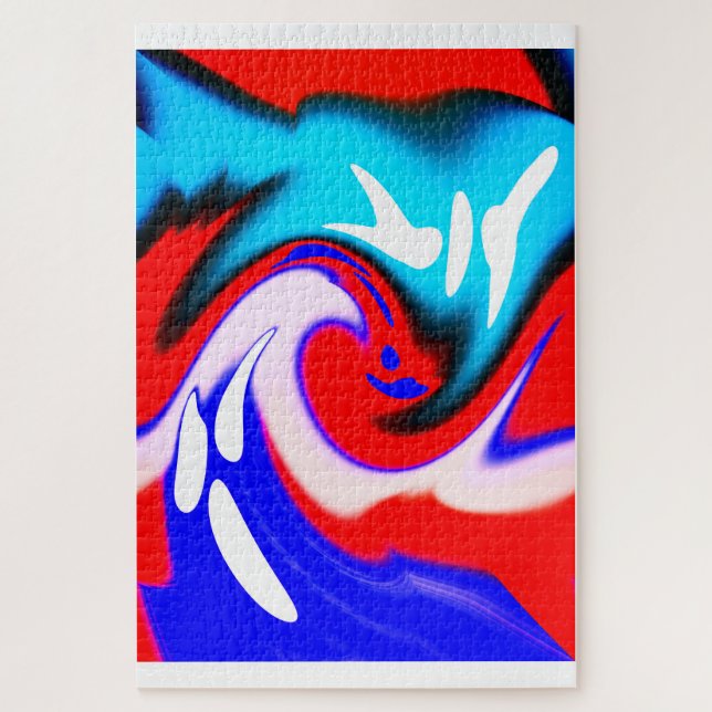 Puzzle L'art des vagues de chaleur (Vertical)