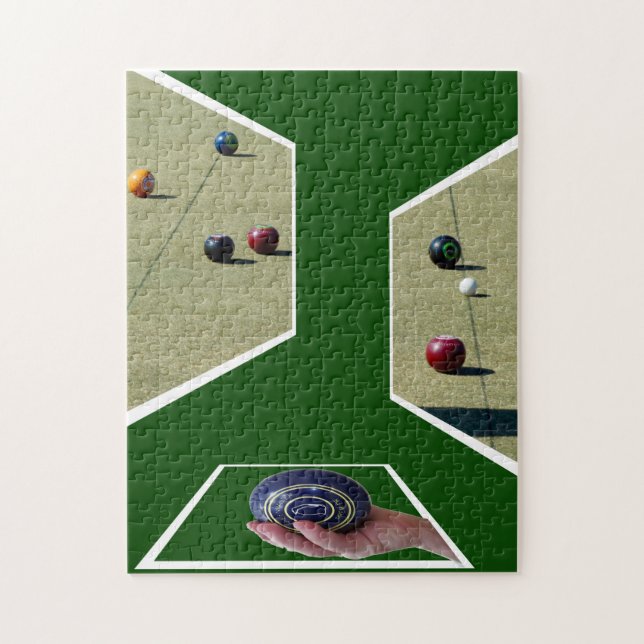 Puzzle L'Art Dimensionnel Des Pelouses, (Vertical)