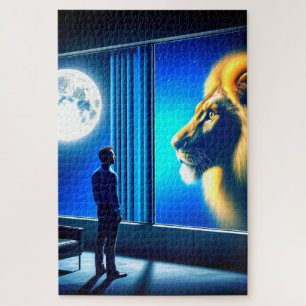 Puzzle L'art du lion