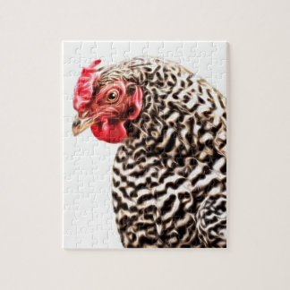 Puzzle L'art du poulet lumineux