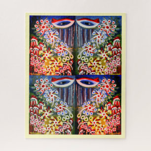 Puzzle L'art hanté de Noël Père Noël