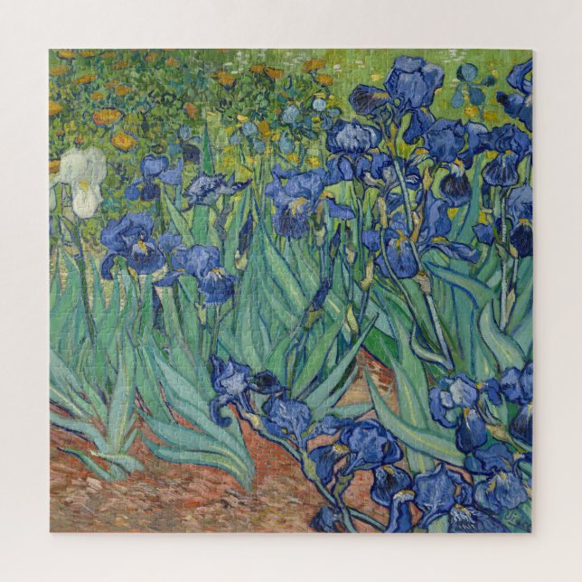 Puzzle L'art Irises Vincent Van Gogh pour les enfants (Vertical)