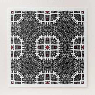 Puzzle L'art kaléidoscope du seizième volume dix-neuf