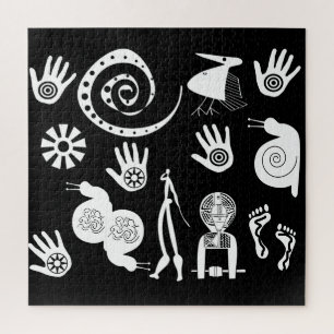Puzzle L'art tribal abstrait africain