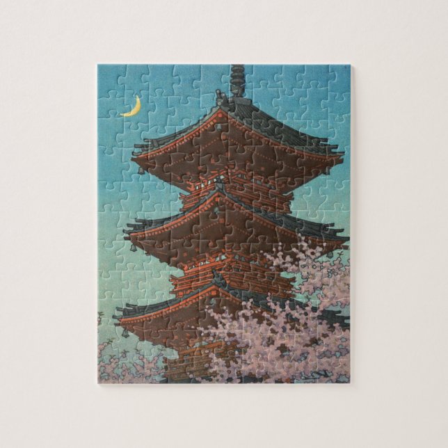 Puzzle L'art ukiyoe japonais (Hasui Kawase) (Vertical)