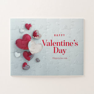 Puzzle l'artiste de la mise en page de la Saint-Valentin 