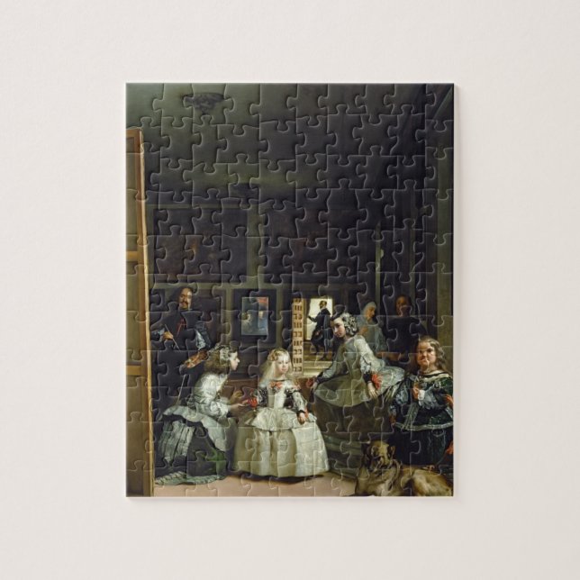 Puzzle Las Meninas ou la famille de Philip IV, c.1656 (Vertical)