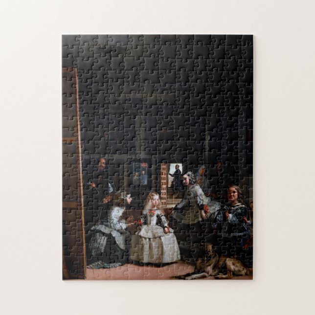 Puzzle Las Meninas, The Maids of Honour, Diego Velazquez (Vertical)