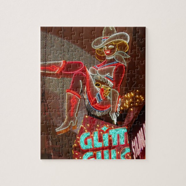 Puzzle Las Vegas Glitter Gulch (Vertical)