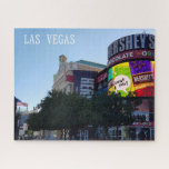 Puzzle Las Vegas Strip<br><div class="desc">Ce puzzle à puzzle est un point de repère de la bande de Las Vegas. Il fait un grand gardien de vos vacances à Vegas. Pour modifier le texte ou la photo,  cliquez sur le bouton Personnaliser.</div>