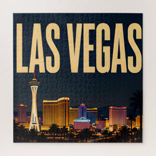 Puzzle Las Vegas Strip et Enseignes Lumineuses