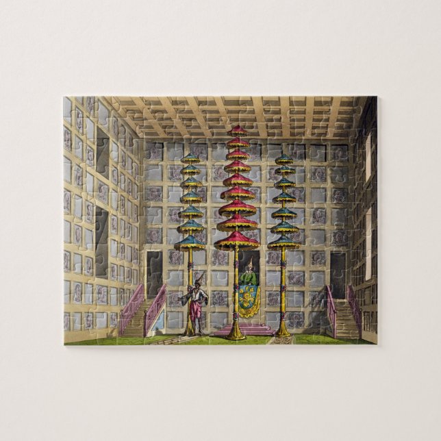 Puzzle L'assistance Hall, Cochin Chine, plaquent 88 de (Horizontal)