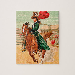 Puzzle Lasso mon coeur Vintage Valentine